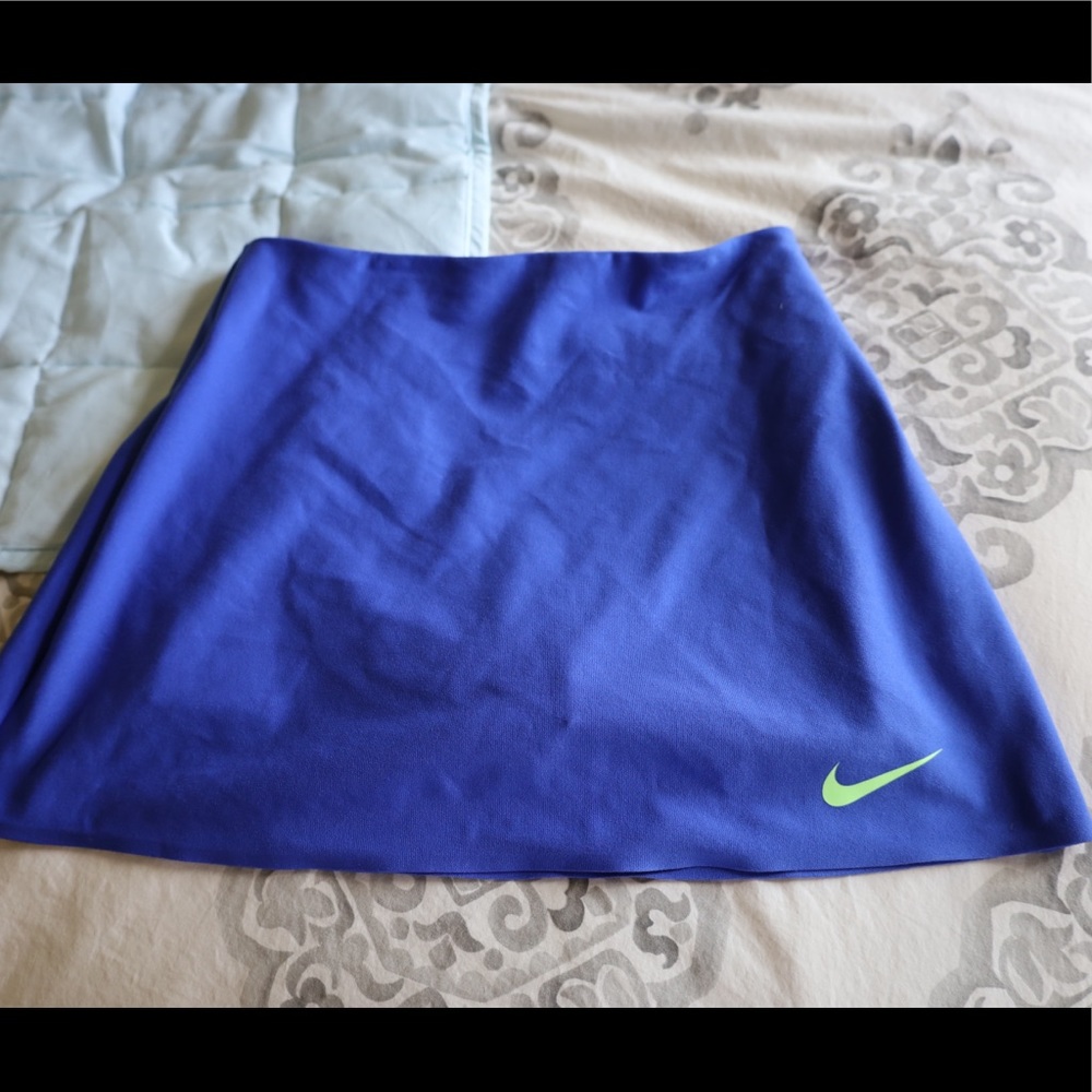 Blue Nike Tennis Skirt